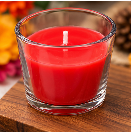 3 Piece Scented Glass Candle (Pack of 3)🕯️ - Image 2