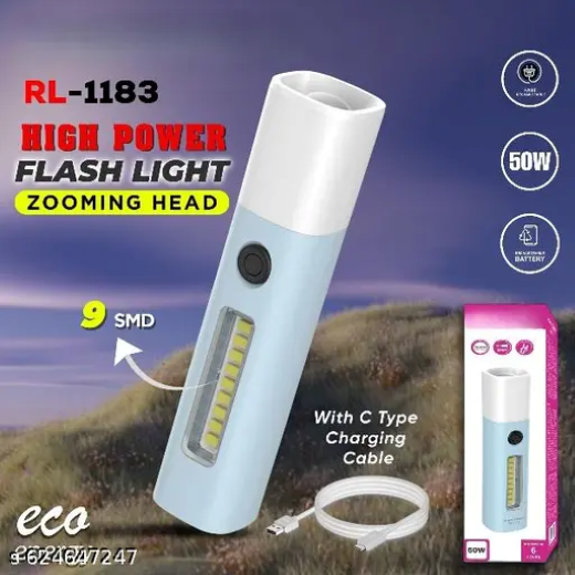 USB Mini Chargable Torch Light - Image 3