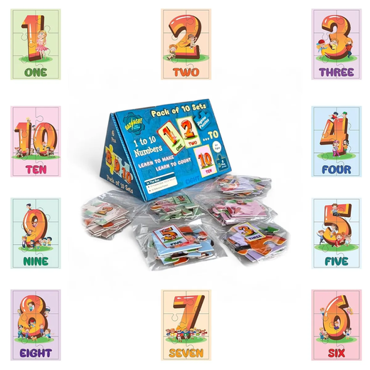 1 to 10 Number Puzzle - Image 2