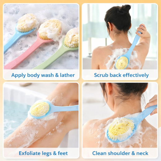HEAVY 2 IN 1 BATH BODY BRUSH - Image 2