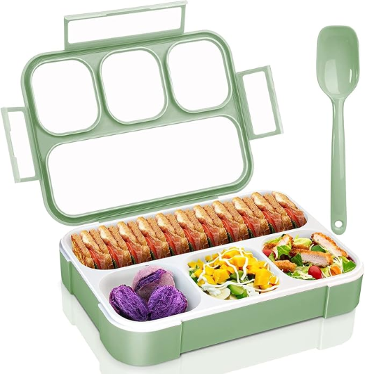 4 Compartment Lunch Box - Image 2