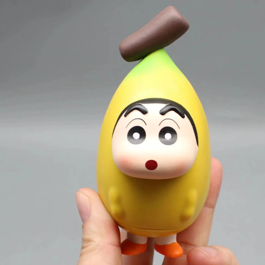 5pcs - banana Moneybank shinchan figurines Net price 145 - Image 3