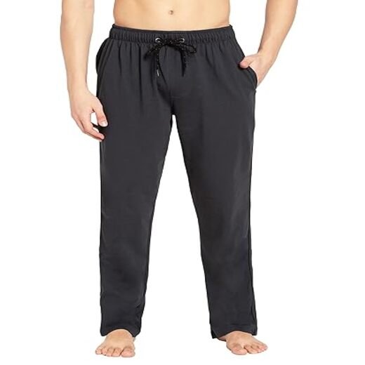Jockey 9500 Men's Super Combed Cotton Rich Regular Fit Mid Rise Trackpants with Side Pockets - Image 2