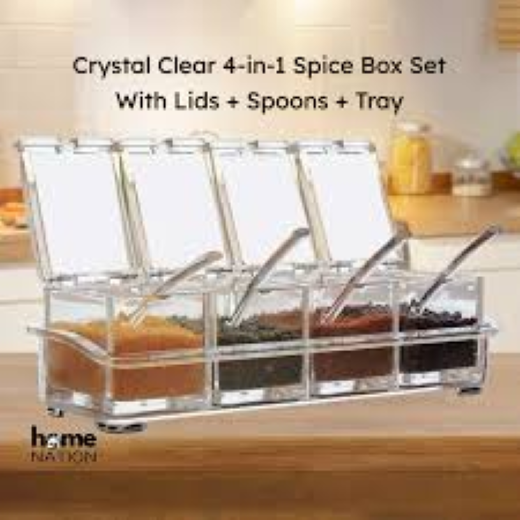 Crystal Spice Rack