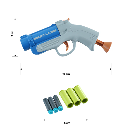 FLYI Pioneer Rifle Bullet Gun Toy for Kids (3+ Years) - Image 2