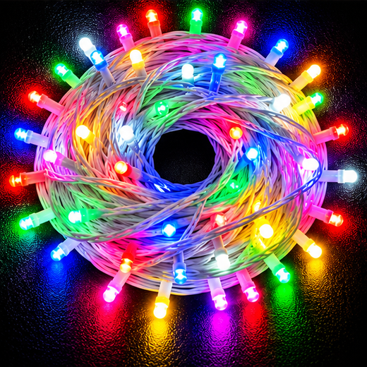 30M Multicolour Frosed String Light (120/104 Bulb) (Print 45M) ✨ - Image 4