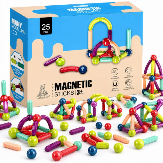 36 PCS Magnetic Sticks