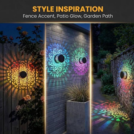 Solar Rangoli Lamp - Image 3