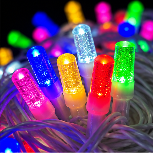 25M Cylinder Multicolour String Light 92 Bulb (Print 50M) ✨ - Image 2