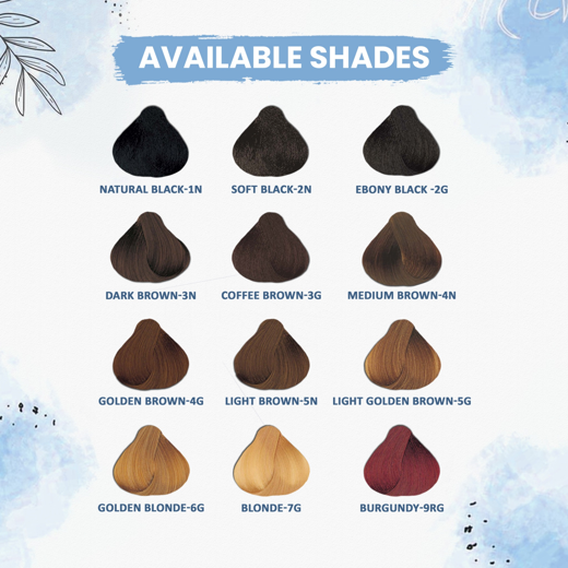 Organic Aqua Powder Hair colour- 6G Golden Blonde - Image 4