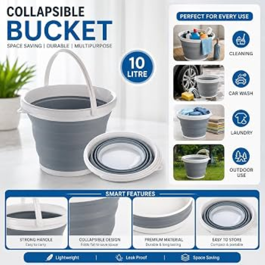7 Liter Folding Bucket - Image 3