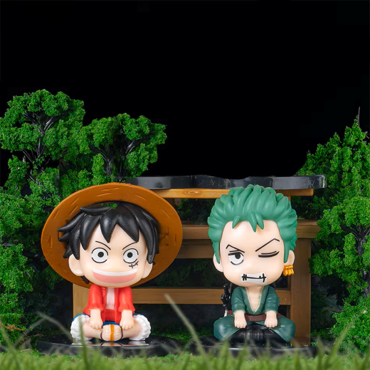 Luffy zoro set of 2 new figurine - Image 4