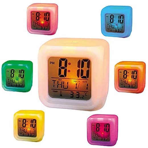 COLOUR CHANGE DIGITAL ALARAM CLOCK.jpg - Image 2