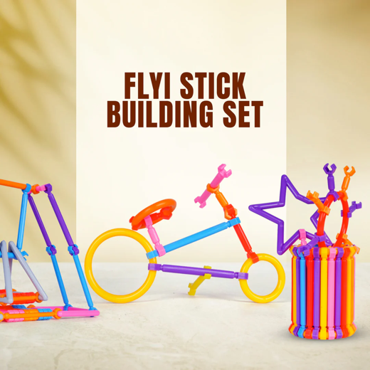 FLYI FLYI Stick Building Blocks DIY Creative Construction Set(3+ Years) - Image 2