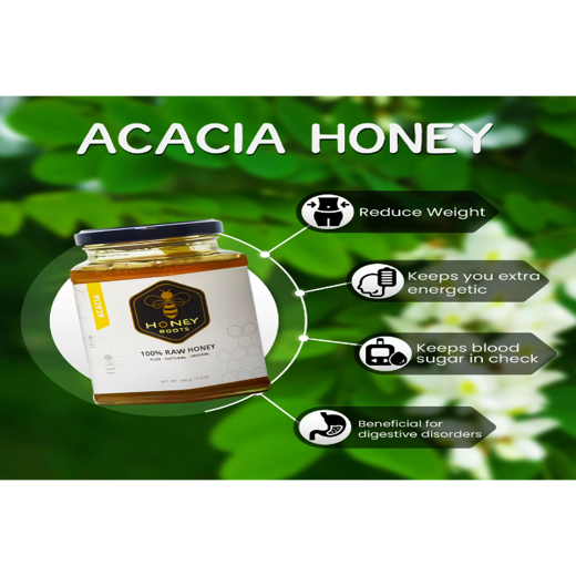 Acacia Raw Honey sticks (bunch of 16 sticks)(80g) - Image 4