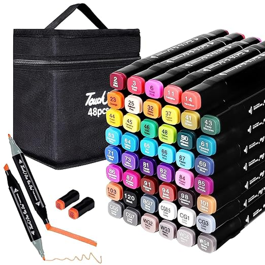 48 Pcs Color Markers Pen