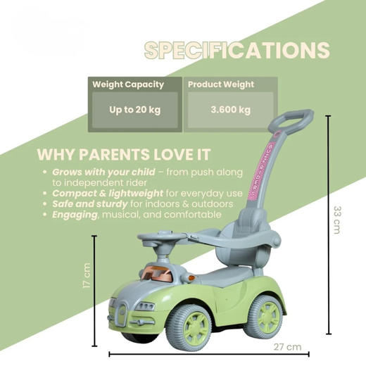 Flyi Buzz Rider Plus Car for Kids - Image 4