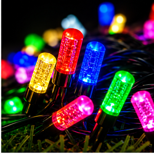 20M Sugarcane Multicolour String Light 42 Bulb (Print 35M) ✨ - Image 2