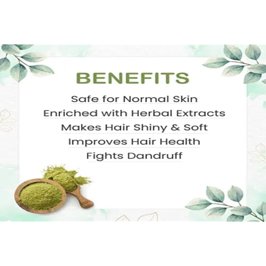 Herbal Black Mehndi For All Hair Type 65gm Pack Of 4 - Image 3