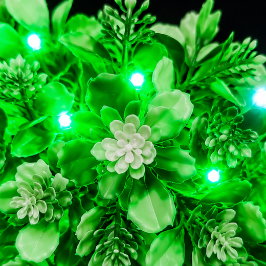 32 Bulb Green Light Patta String Light ✨ - Image 4