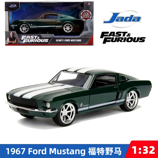 Jada Toys Fast & Furious 1967 Ford Mustang 1:32 Die-Cast Car