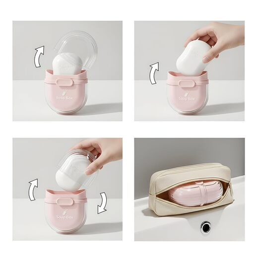 2 In 1 Travel Soap Case - Image 3