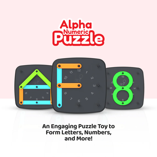 FLYI Alpha Numeric Puzzle Word Puzzles Brain Teasers(3+ Years)