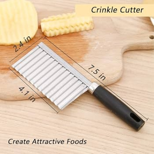 Stainless Steel Crinkle Cut Knife - Image 3