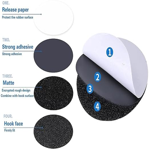 Double Sided Adhesive Sticker (Velcro Sticker) (Set of 10) - Image 3