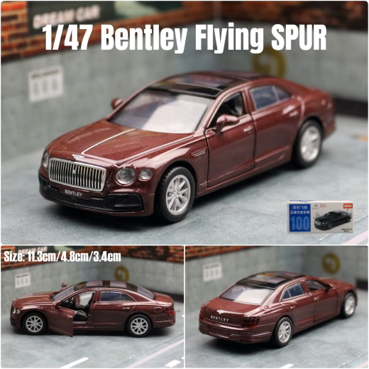 Officially Licensed Bentley Flying Spur 1:38 Scale Die Cast Luxury Car - Image 3