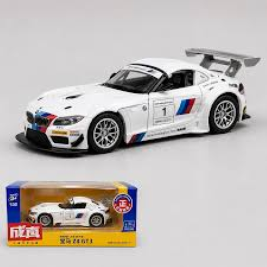 Officially Licensed BMW Z4 GT3 1:32 Scale Die Cast Track Car Model