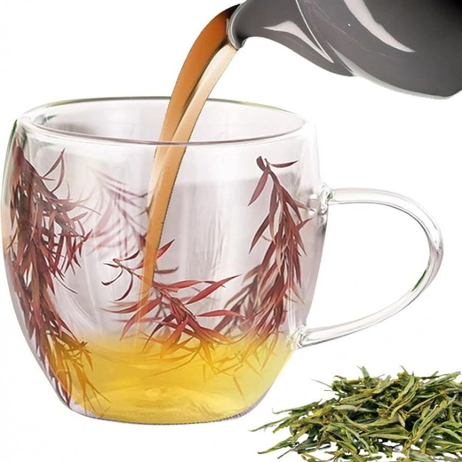 Double Wall Glass Mug - 250ML
