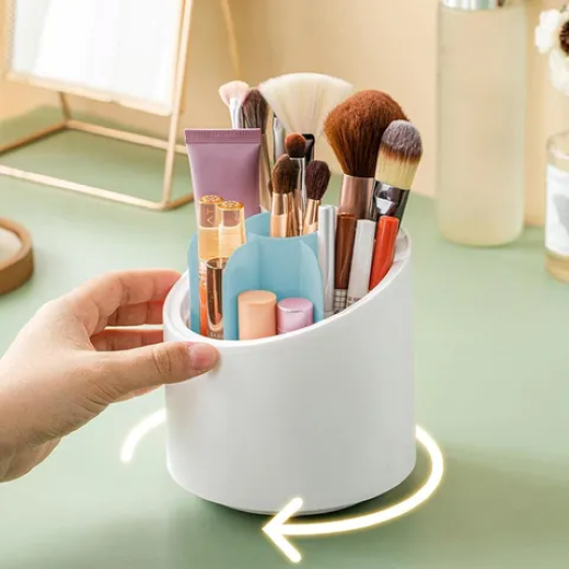 360 Rotating Makeup Brush Holder - Image 4