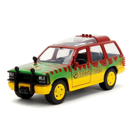 Jada Toys Jurassic Park Ford Explorer 1:32 Die-Cast Car - Image 4