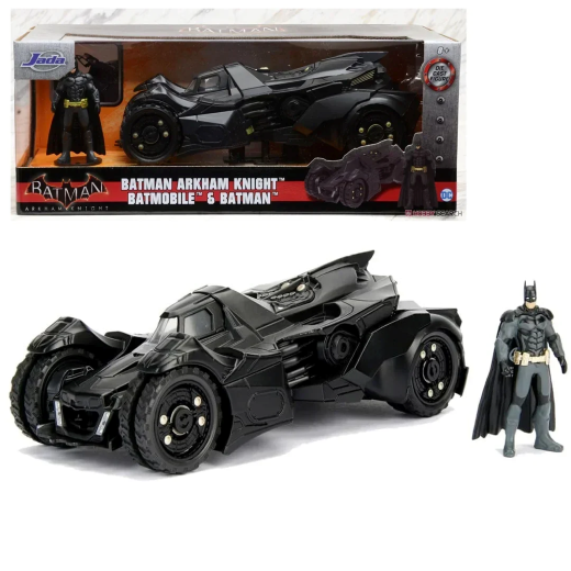 Jada Toys Batman 2015 Arkham Batmobile 1:24 Die-Cast Car - Image 3