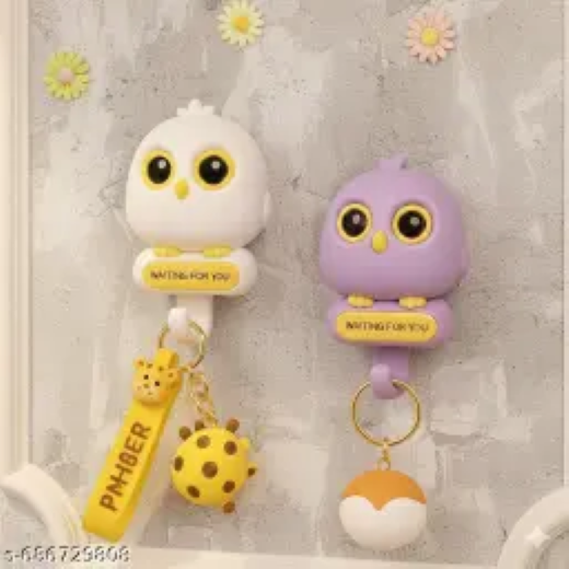 Owl Shape Wall Key Holder - Image 2