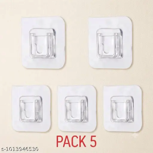 Plastic Waterproof Magic Male Female Wall Sticker Hook