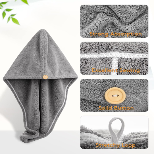 Hair Towel Wrap - Image 3