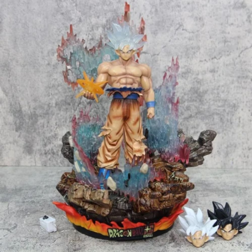 33 cm DBZ figure Goku on platform - Image 3