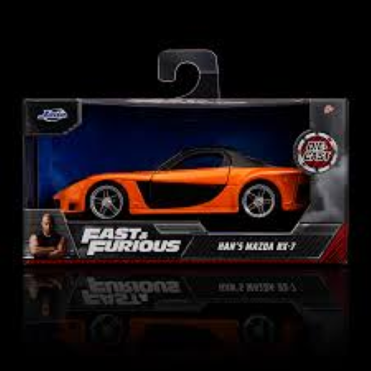 Jada Toys Fast & Furious 1997 Mazda RX-7 Han 1:24 Die-Cast Car - Image 4