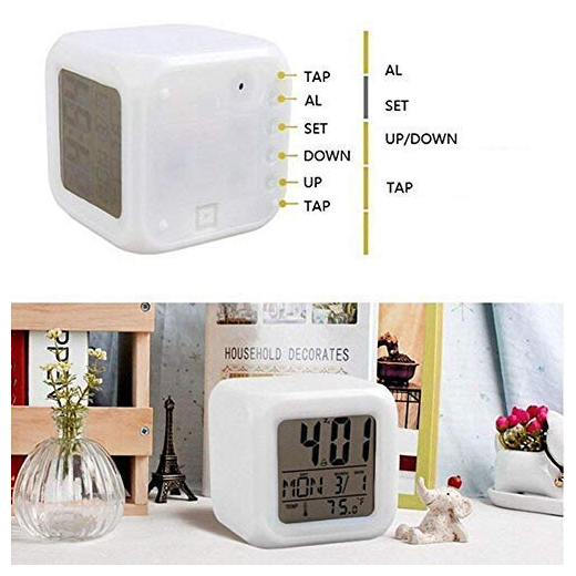 COLOUR CHANGE DIGITAL ALARAM CLOCK.jpg - Image 4
