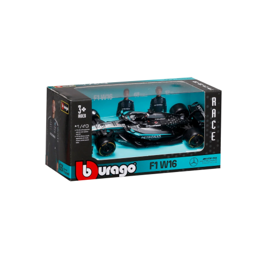 1:43 BURAGO F1 W16 CAR #12 2025 MODEL - Image 4