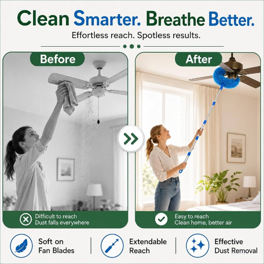 Fan Cleaning Mop - Image 2