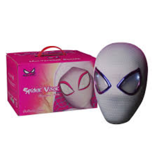New Spidy Women White Eyes Flicker Mask - Ring Remote Control (Premium Quality) - Image 3