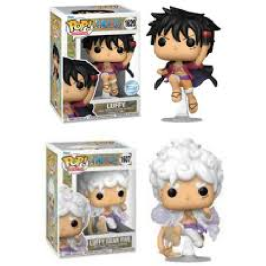 2pcs- Luffy Funny Pop
