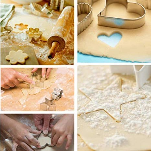 Stainless Steel Cookie Fruit Cutters - Image 3