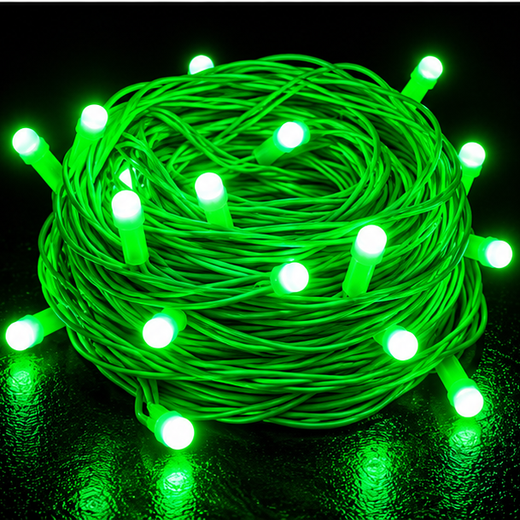10M Pixel Green String Light (26/20 Bulb) (5 MM) (Print: 25M) ✨ - Image 4