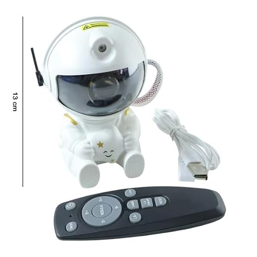 Astronaut Galaxy Star Projector Remote-Controlled Night Light - Image 3