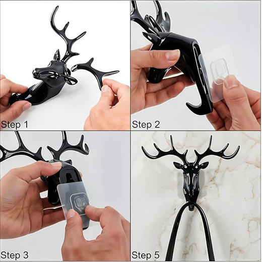 Deer Head Multipurpose Hanger - Image 4