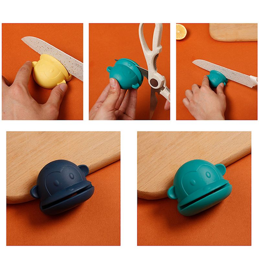 Cartoon Shaped Knife Sharpener (Pack of 3) - Image 2